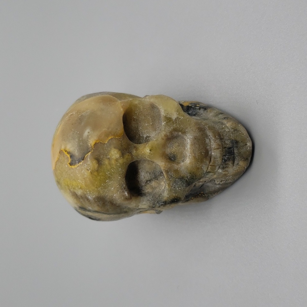 Bumblebee Jasper Skull Crystal